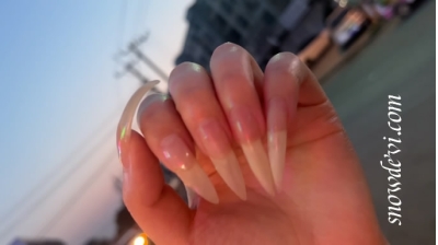 SNOW1082-Natural Nails